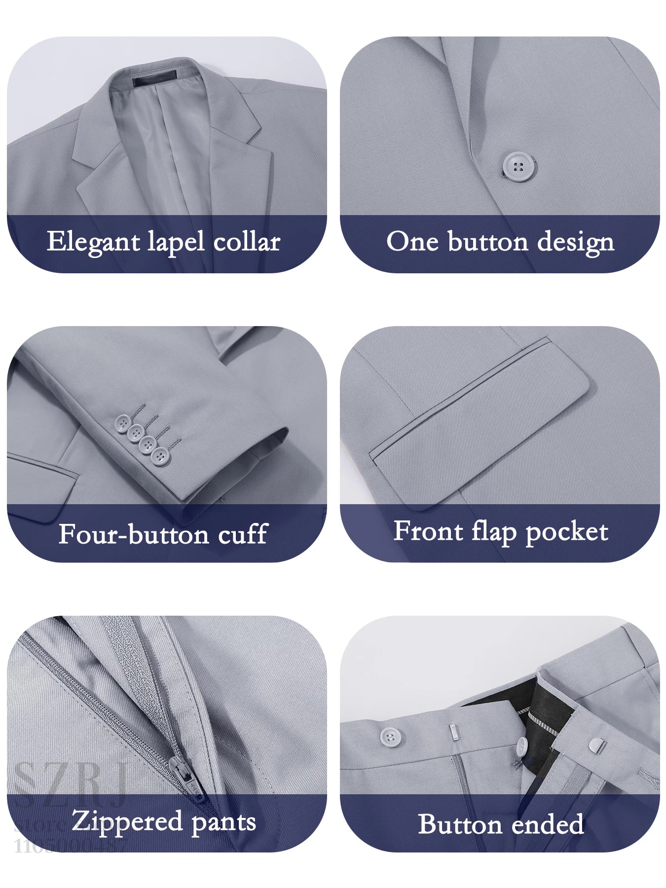 Four Piece Suit Set